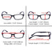 eyekeeper.com - 3 Pack Rectangle Reading Glasses Chic Readers R103