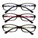 eyekeeper.com - 3 Pack Small Lens Reading Glasses with Pattern Temples R908