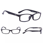 eyekeeper.com 3 Pack Rectangle Stylish Spring hinges Chic Reading Glasses R103 Eyeglasses