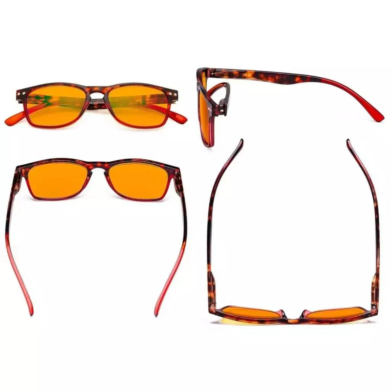 eyekeeper.com 3 Pack Retro Blue Light Blocking Reading Glasses DS046D Eyeglasses