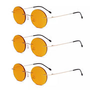 eyekeeper.com 3 Pack Rimless Round Blue Light Blocking Reading Glasses DSWK26 Eyeglasses