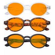 eyekeeper.com 3 Pack Round Blue Light Blocking Reading Glasses DS070 Eyeglasses