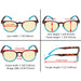 3 Pack Blue Light Blocking Reading Glasses TM060D