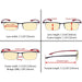 eyekeeper.com - 3 Pack Semi-rimless Blue Light Blocking Readers TMCG12625