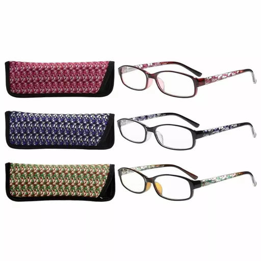 eyekeeper.com 3 Pack Small Lens Reading Glasses R908 Eyeglasses