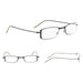 eyekeeper.com - 3 Pack Stainless Steel Lightweight Reading Glasses R15005