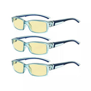 eyekeeper.com 3 Pack Stylish Blue Light Blocking Readers TMXM01 Eyeglasses