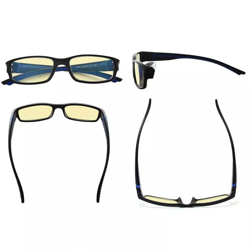 eyekeeper.com 3 Pack Stylish Blue Light Blocking Readers TMXM01 Eyeglasses