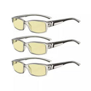eyekeeper.com 3 Pack Stylish Blue Light Blocking Readers TMXM01 Eyeglasses