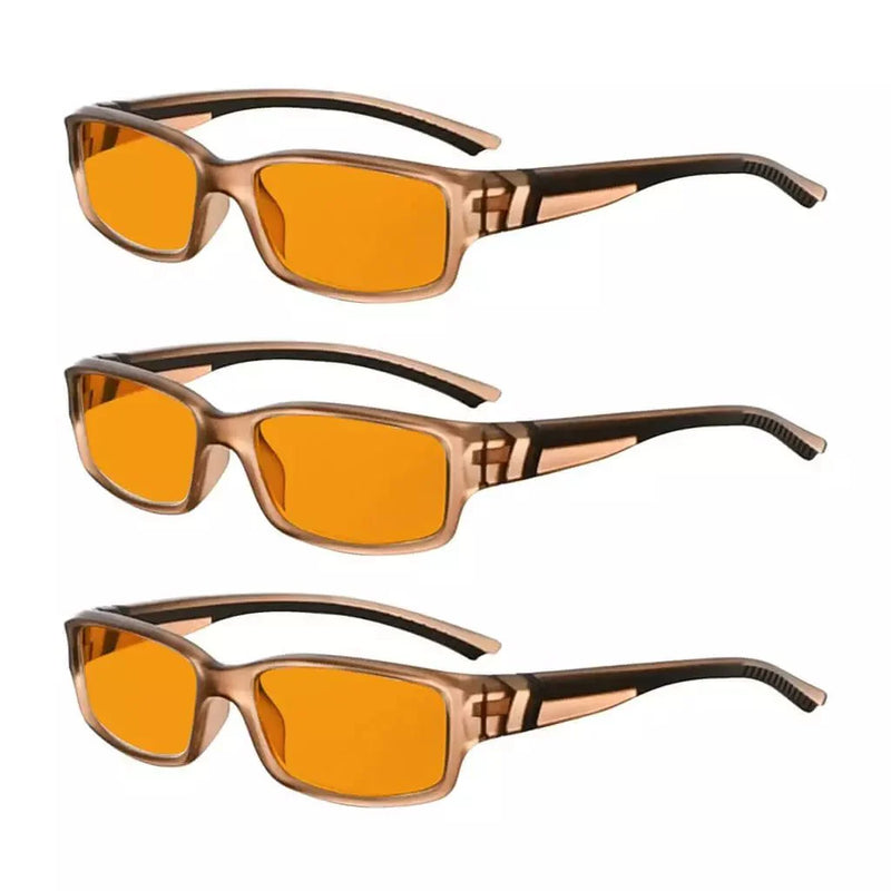 eyekeeper.com 3 Pack Stylish Blue Light Blocking Reading Glasses DSXM01 Eyeglasses