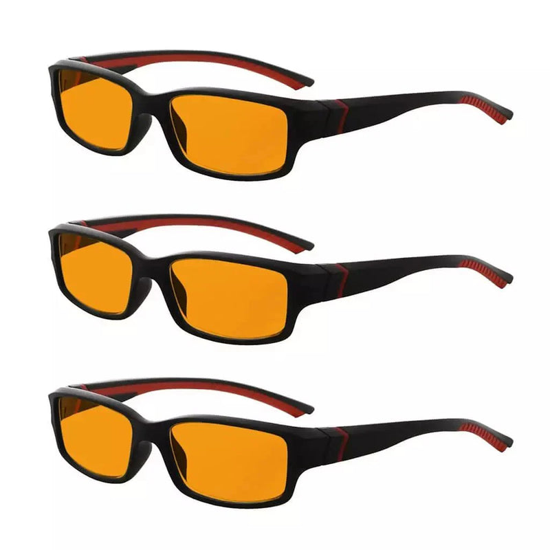 eyekeeper.com 3 Pack Stylish Blue Light Blocking Reading Glasses DSXM01 Eyeglasses