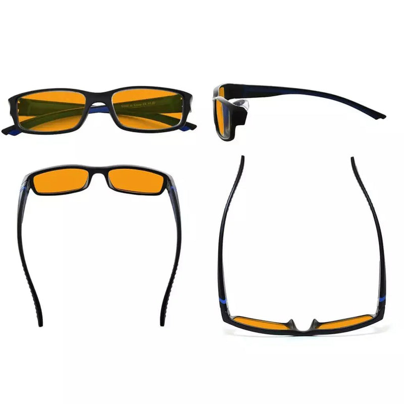 eyekeeper.com 3 Pack Stylish Blue Light Blocking Reading Glasses DSXM01 Eyeglasses