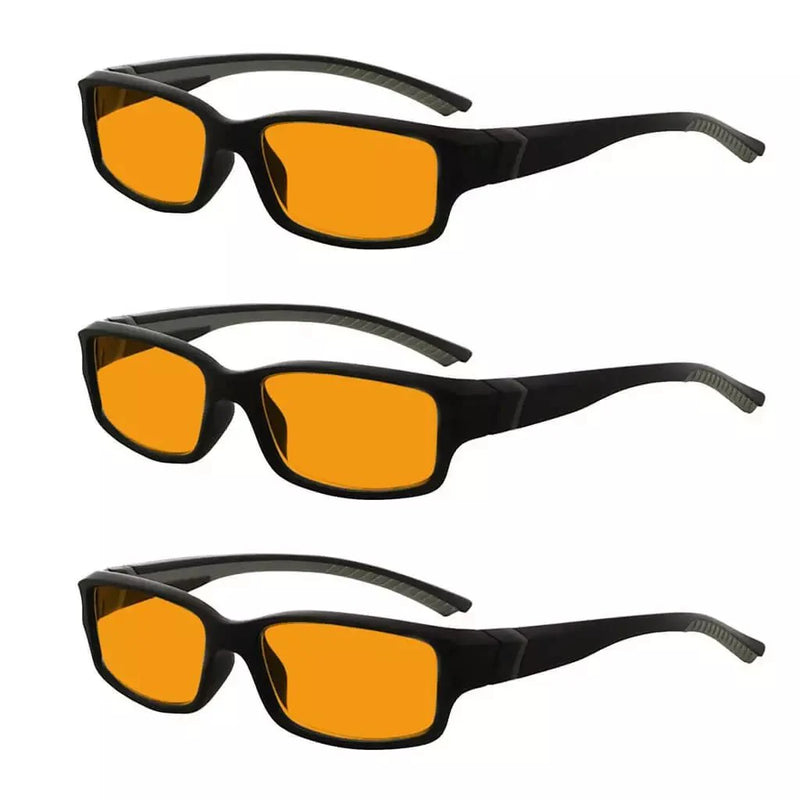 eyekeeper.com 3 Pack Stylish Blue Light Blocking Reading Glasses DSXM01 Eyeglasses