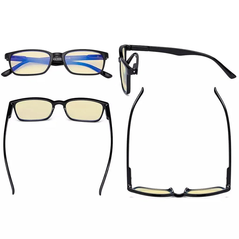 eyekeeper.com 3 Pack Stylish Blue Light Blocking Reading Glasses TM898 Eyeglasses