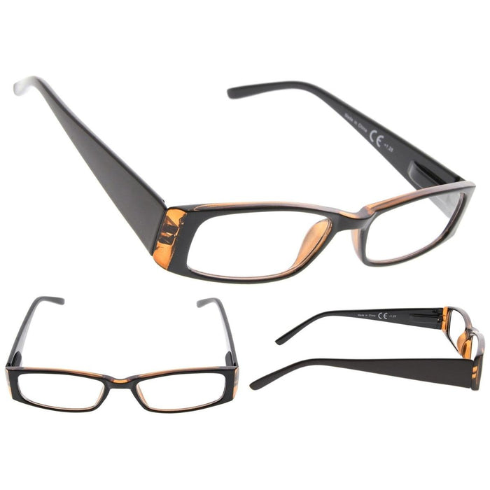 eyekeeper.com - 3 Pack Stylish Reading Glasses 3PKR006