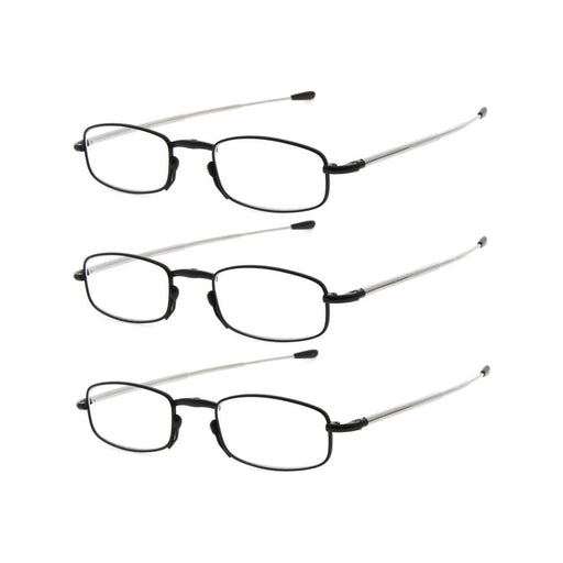 eyekeeper.com - 3 Pack Telescopic Arms Folding Readers R15080