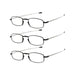 eyekeeper.com - 3 Pack Telescopic Arms Folding Readers R15080