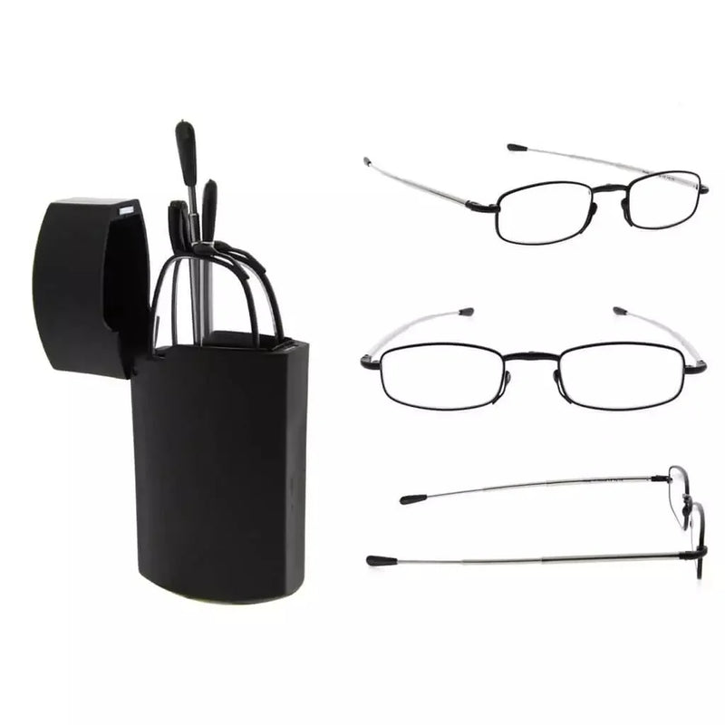 eyekeeper.com 3 Pack Telescopic Arms Folding Readers R15080 Eyeglasses