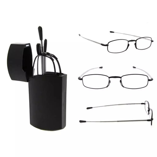 eyekeeper.com 3 Pack Telescopic Arms Folding Readers R15080 Eyeglasses