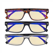 eyekeeper.com 3 Pack Vintage Blue Light Blocking Reading Glasses TM108 Eyeglasses