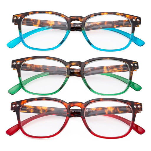 3 Pack Design Reading Glasses Vintage Readers R079D