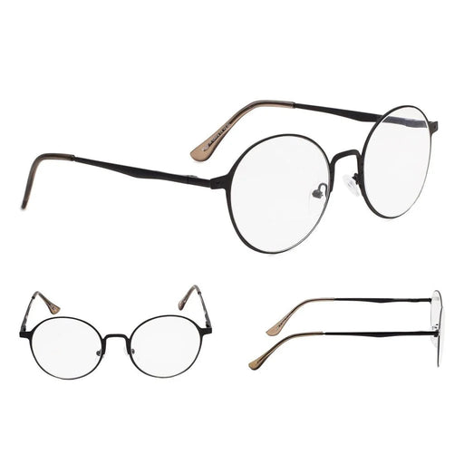 eyekeeper.com 3 Pack Vintage Round Reading Glasses Readers R15044 Eyeglasses