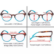 eyekeeper.com 3 Pack Vintage Stylish Reading Glasses R060D Eyeglasses