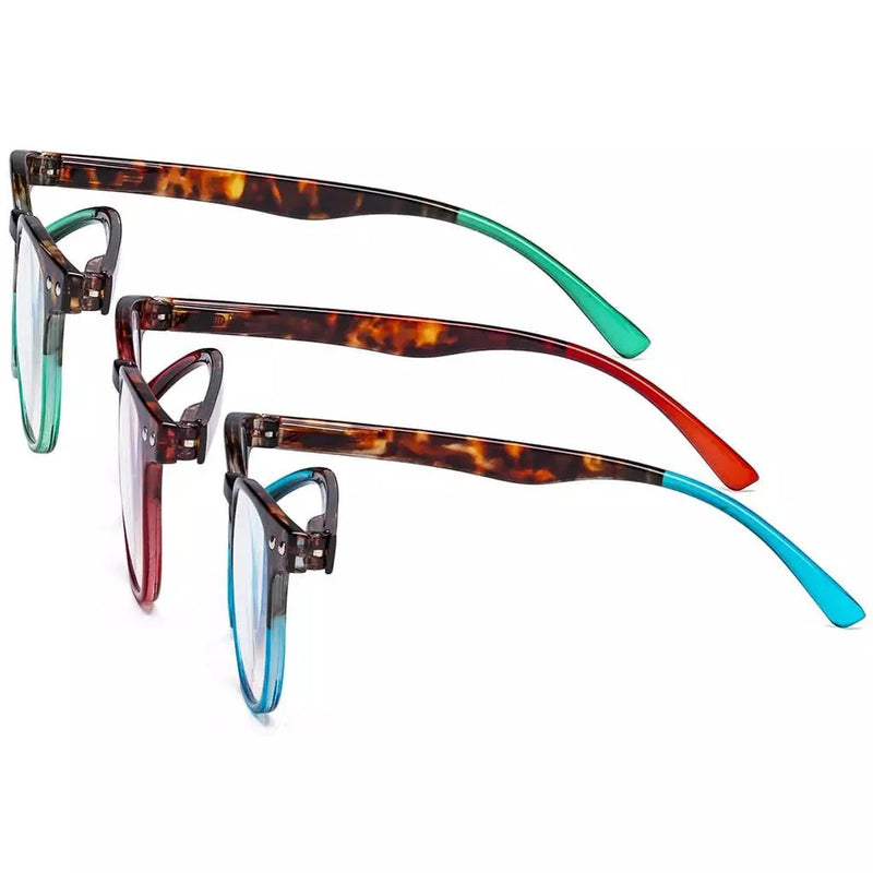 eyekeeper.com 3 Pack Vintage Stylish Reading Glasses R060D Eyeglasses