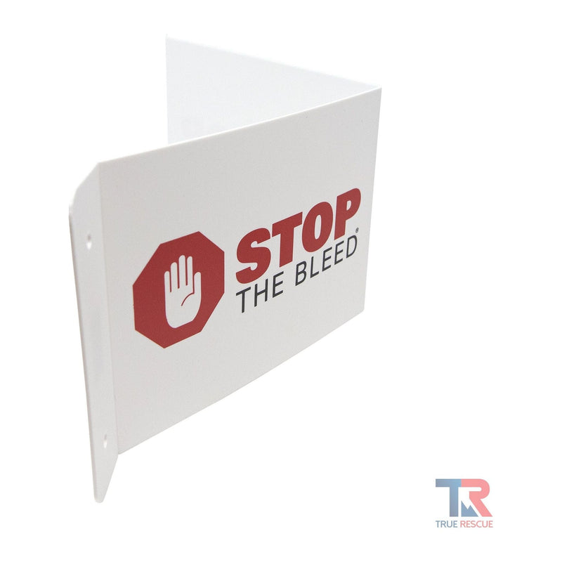 True Rescue Transforming STB Wall Sign Bleeding Control Sign