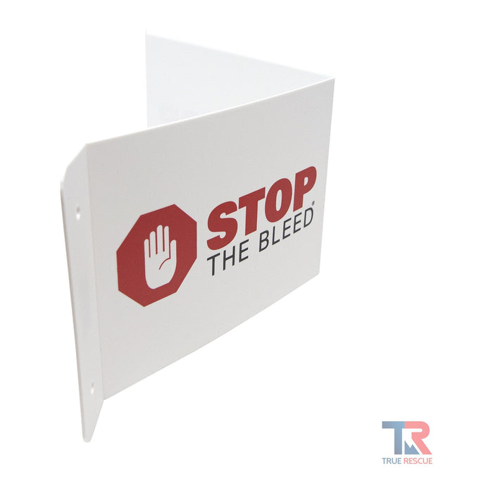 3-Way STOP THE BLEED Flexible 3D Wall Sign