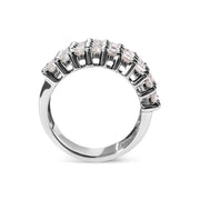 Bids.com 14k White Gold 4.0 Cttw Diamond 5 Row Ring Band (I-J Color, I1-I2 Clarity) - Ring Size 7 Rings