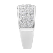 Bids.com 14K White Gold Round Cut Diamond Ring (1.0 Cttw, H-I Color, SI2-I1 Clarity) - Size 6-1/2 Rings