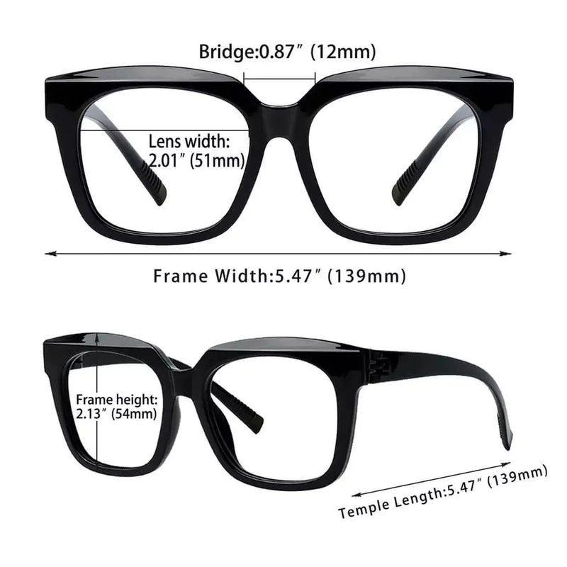 eyekeeper.com 30% Blue Light Blocking Glasses Metalless Screwless Eyewear R2144-B15 Eyeglasses