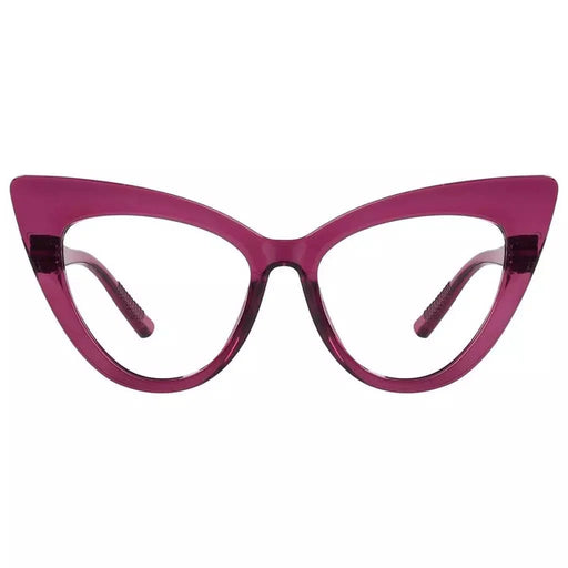 eyekeeper.com 30% Blue Light Blocking Oversized Cat-eye Screwless Glasses R2318-B15 Eyeglasses