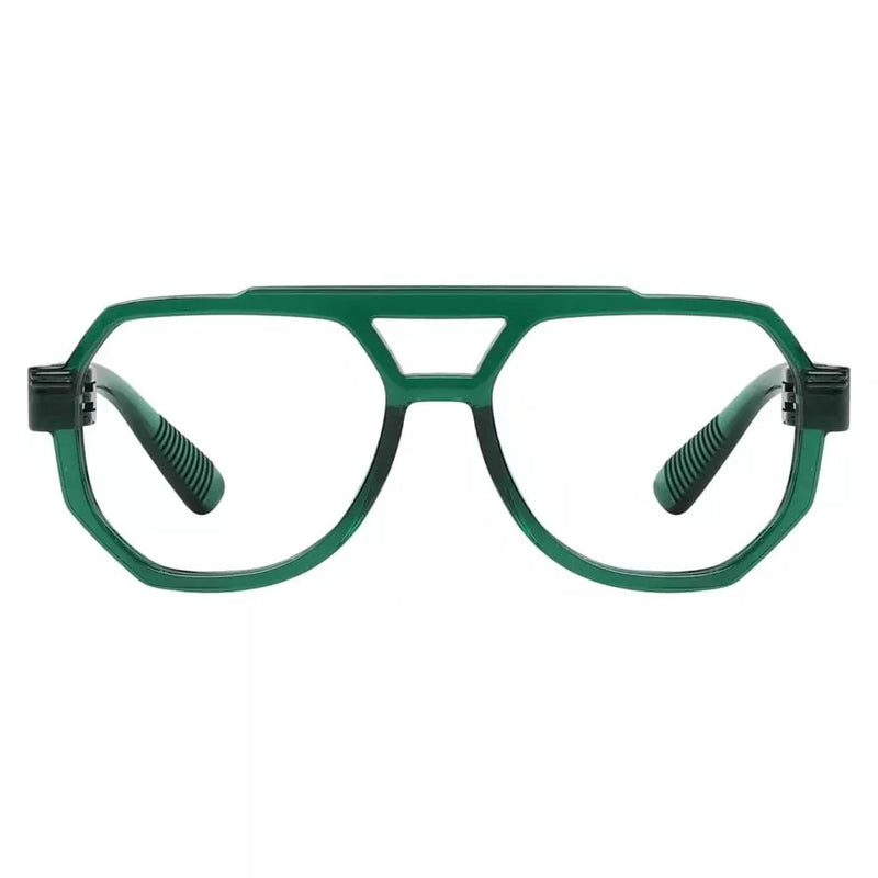 eyekeeper.com 30% Blue Light Blocking Pilot Screwless Glasses NR2309-B15 Eyeglasses