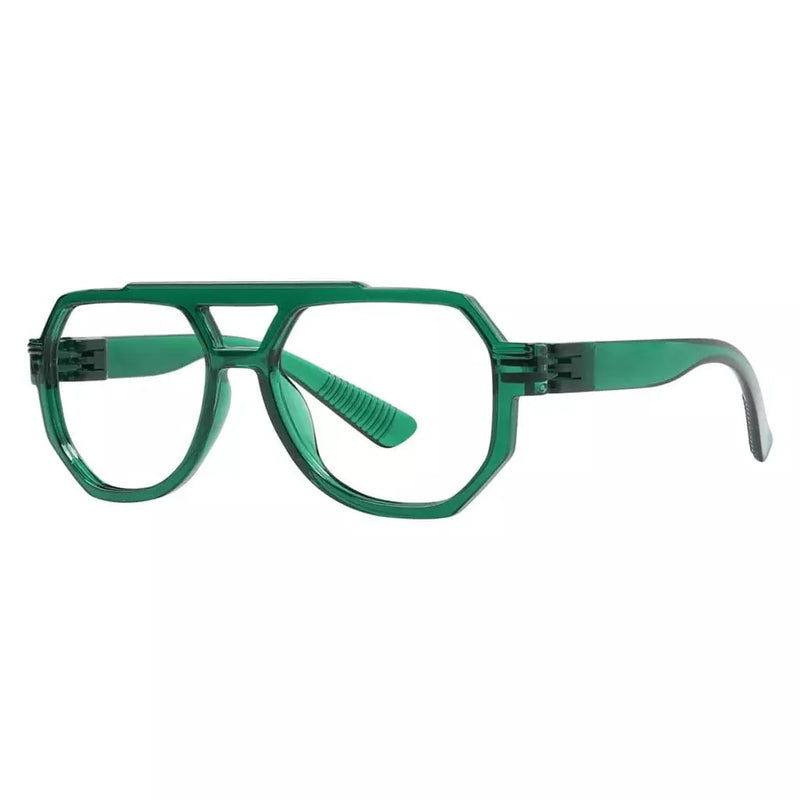 eyekeeper.com 30% Blue Light Blocking Pilot Screwless Glasses NR2309-B15 Eyeglasses