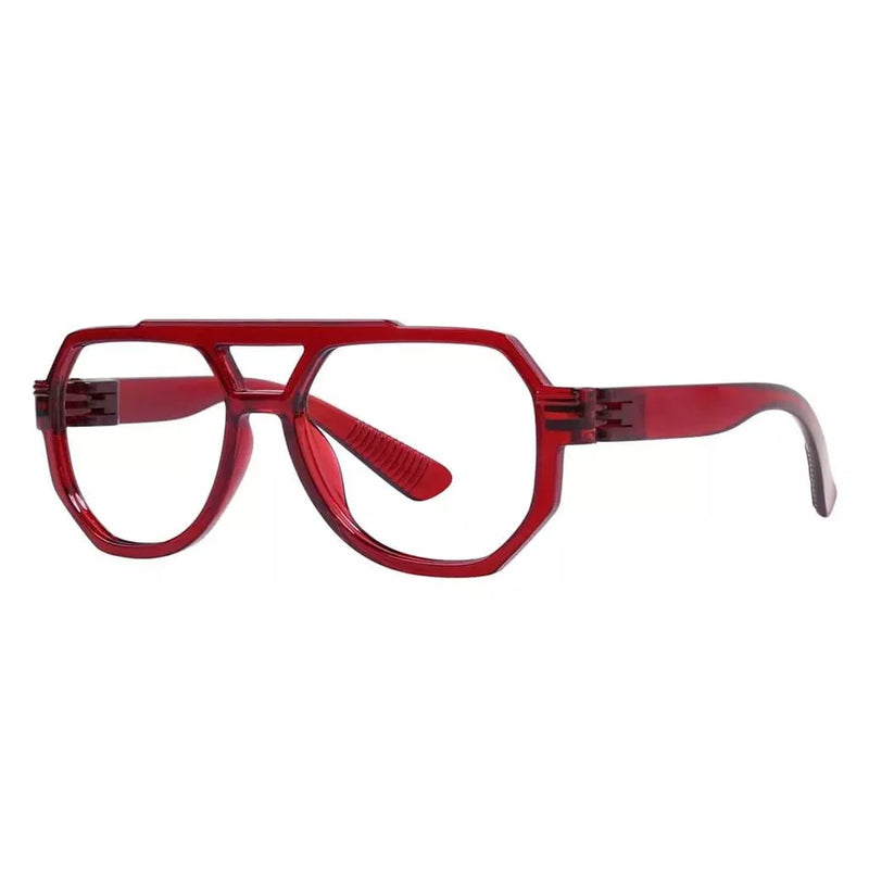 eyekeeper.com 30% Blue Light Blocking Pilot Screwless Glasses NR2309-B15 Eyeglasses