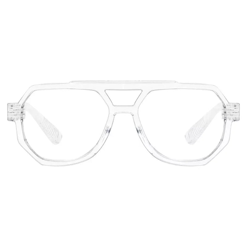 eyekeeper.com 30% Blue Light Blocking Pilot Screwless Glasses NR2309-B15 Eyeglasses