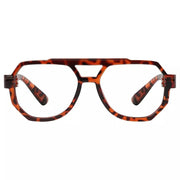 eyekeeper.com 30% Blue Light Blocking Pilot Screwless Glasses NR2309-B15 Eyeglasses