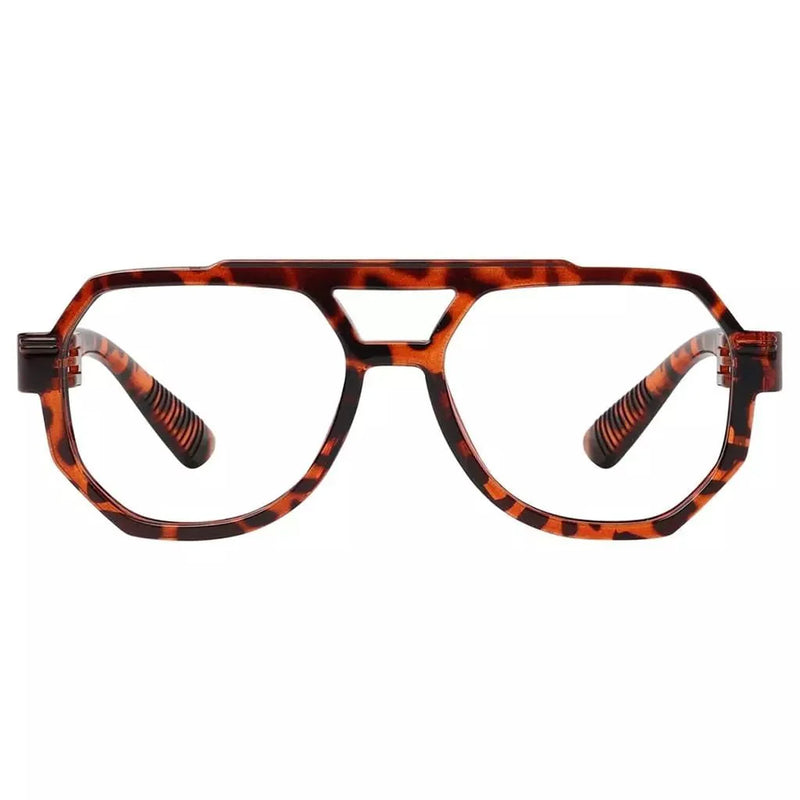 eyekeeper.com 30% Blue Light Blocking Pilot Screwless Glasses NR2309-B15 Eyeglasses