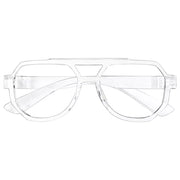 eyekeeper.com 30% Blue Light Blocking Pilot Screwless Glasses NR2309-B15 Eyeglasses