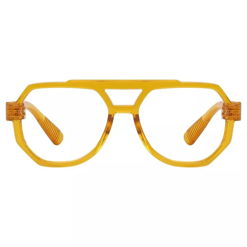 eyekeeper.com 30% Blue Light Blocking Pilot Screwless Glasses NR2309-B15 Eyeglasses