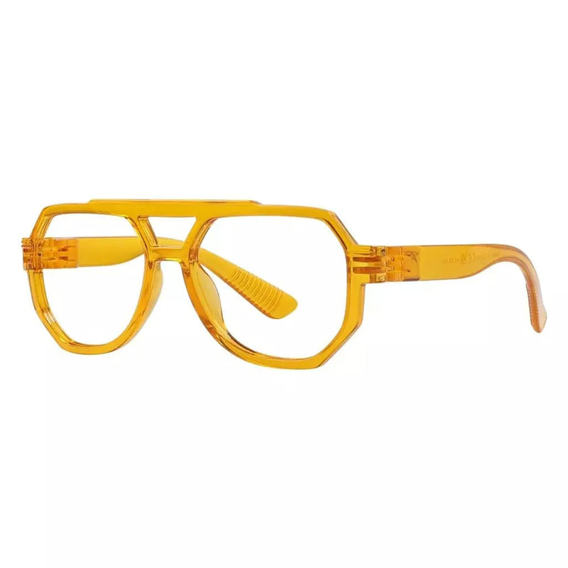 eyekeeper.com 30% Blue Light Blocking Pilot Screwless Glasses NR2309-B15 Eyeglasses