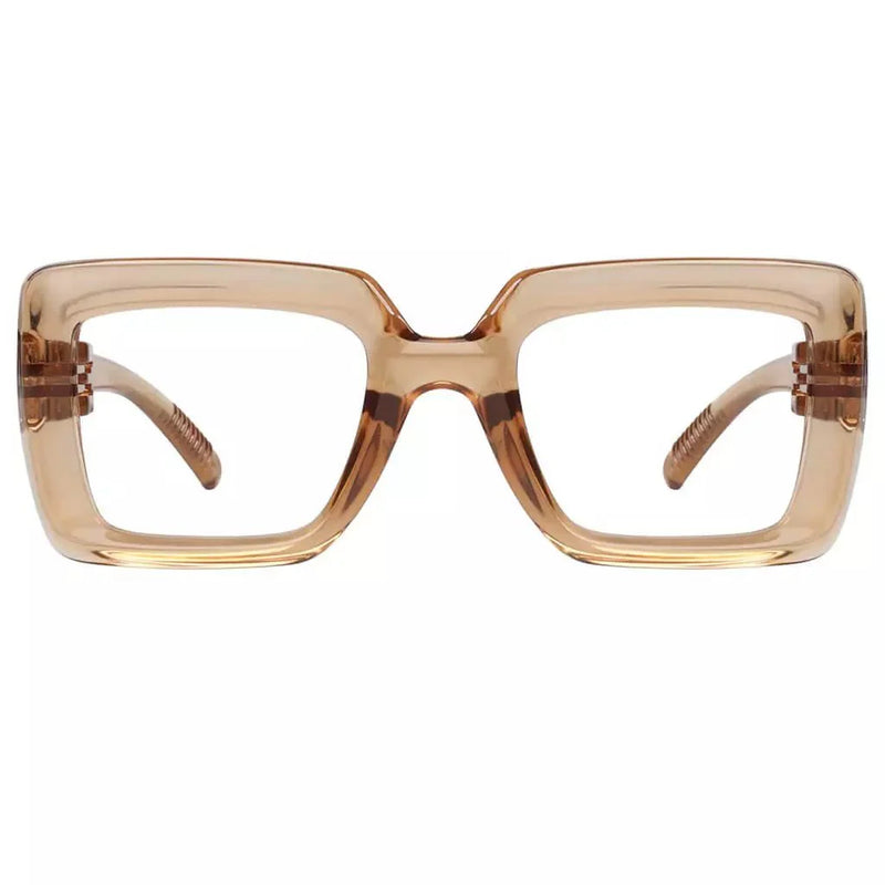 eyekeeper.com 30% Blue Light Blocking Trendy Metalless Screwless Eyewear NR2101-B15 Eyeglasses