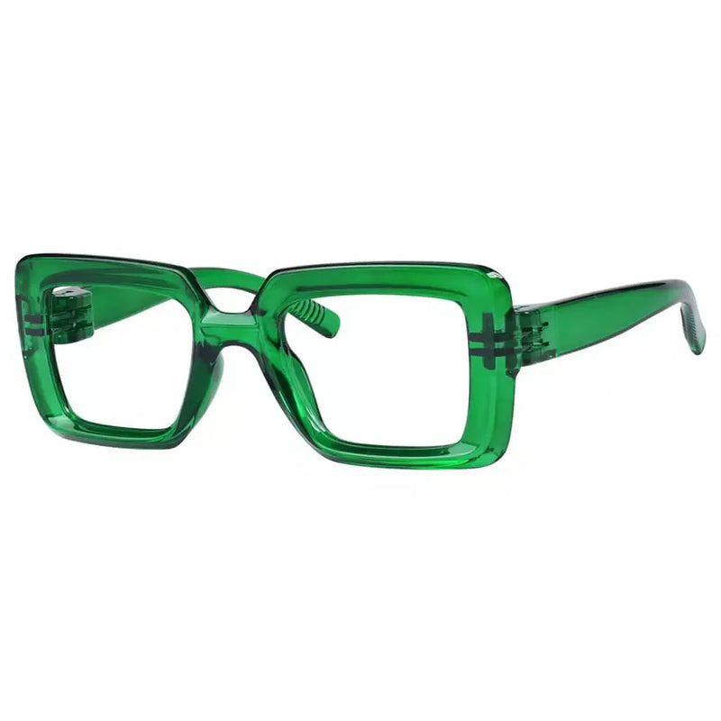 eyekeeper.com 30% Blue Light Blocking Trendy Metalless Screwless Eyewear NR2101-B15 Eyeglasses