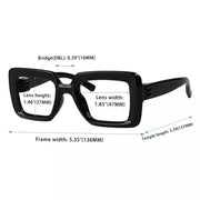 eyekeeper.com 30% Blue Light Blocking Trendy Metalless Screwless Eyewear NR2101-B15 Eyeglasses