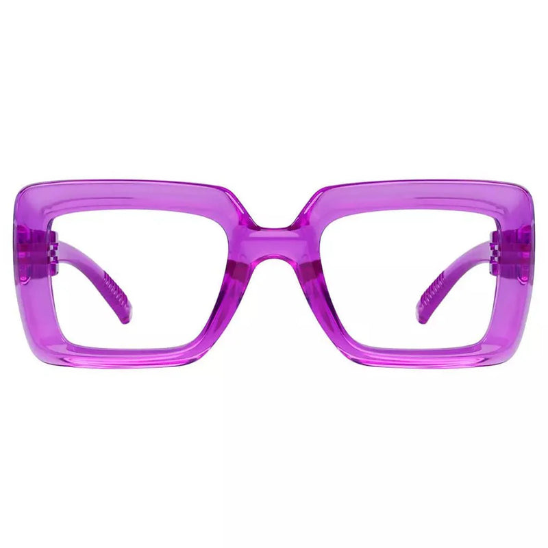 eyekeeper.com 30% Blue Light Blocking Trendy Metalless Screwless Eyewear NR2101-B15 Eyeglasses