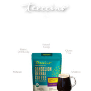 Teeccino Instant Dandelion Herbal Coffee Instant Coffee