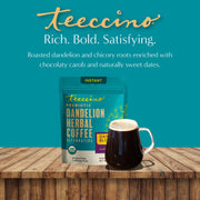 Teeccino Instant Dandelion Herbal Coffee Instant Coffee