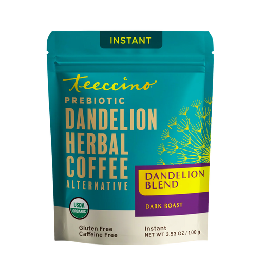 Teeccino Instant Dandelion Herbal Coffee Instant Coffee